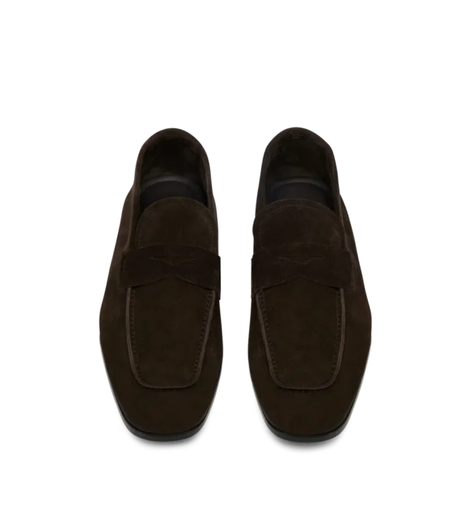 Mocassins Sean Twisted Band en daim