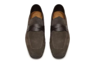 Mocassins Sean Twisted Band en daim
