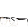 Monture optique carrée en métal Monture optique carrée en métal