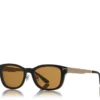 Monture optique carrée souple avec clip magnétique