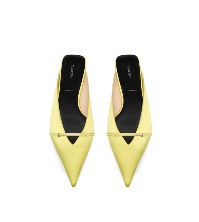 Mule Julianne en satin Mule Julianne en satin