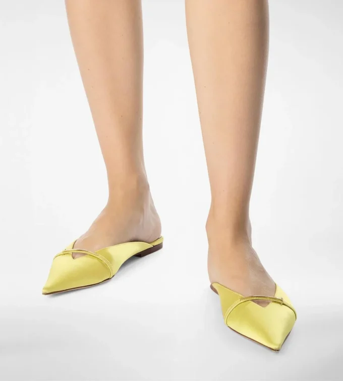 Mule Julianne en satin Mule Julianne en satin