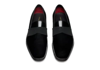 Mules de soirée Edgar en cuir verni