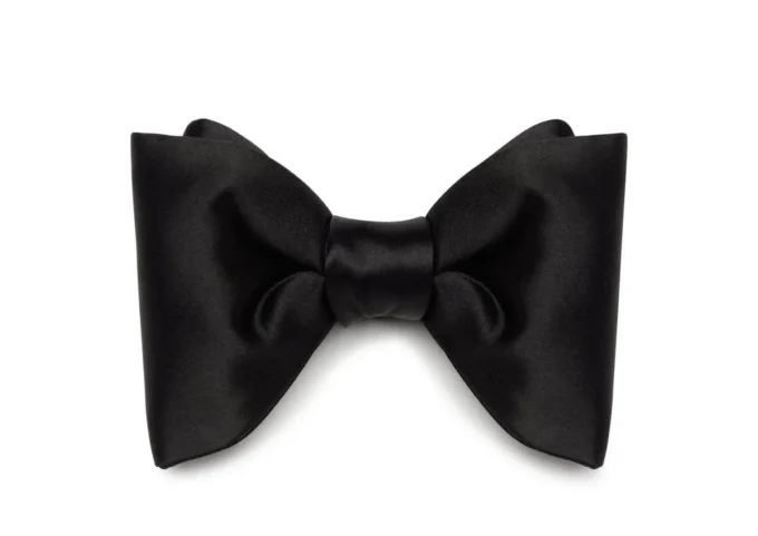 Nœud papillon en satin pré-noué