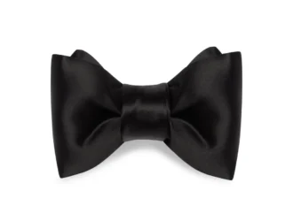 Nœud papillon en satin pré-noué