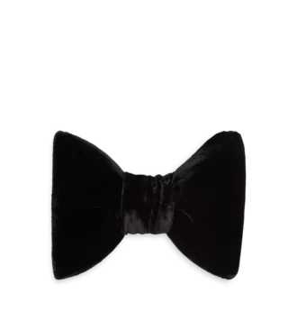 Nœud papillon en velours