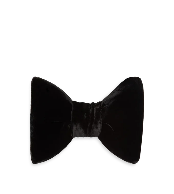 Nœud papillon en velours