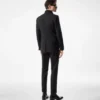 Veste Atticus en mikado teint dans la masse