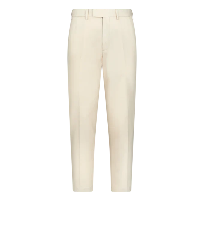 Pantalon chino en coton brossé Pantalon chino en coton brossé