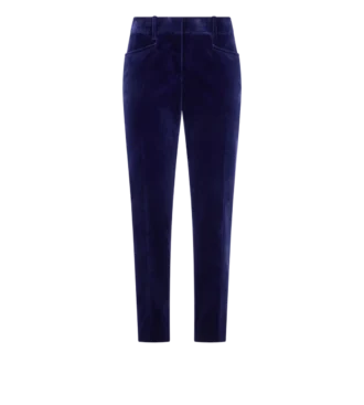 Pantalon cigarette slim ajusté