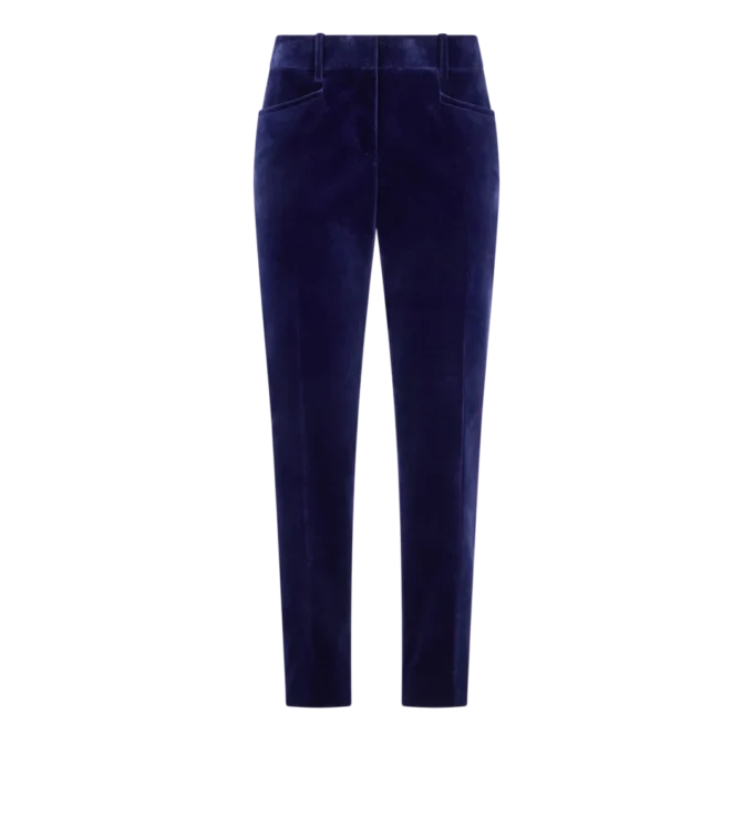 Pantalon cigarette slim ajusté Pantalon cigarette slim ajusté