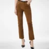 Pantalon cinq poches en cuir d’agneau pleine fleur avec logo Tf gravé Pantalon cinq poches en cuir d’agneau pleine fleur avec logo Tf gravé