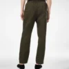 Pantalon de détente plissé en coton et soie à rayures Bengal Pantalon de détente plissé en coton et soie à rayures Bengal