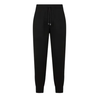 Pantalon de jogging double face en viscose