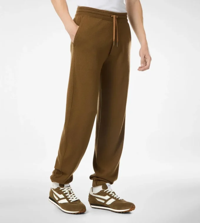Pantalon de jogging en cachemire mérinos Pantalon de jogging en cachemire mérinos