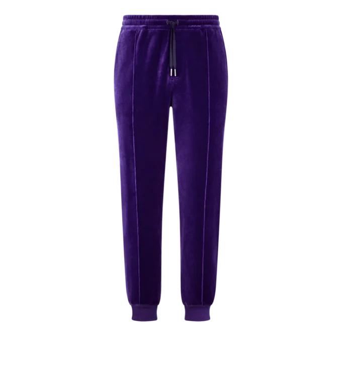 Pantalon de jogging en velours