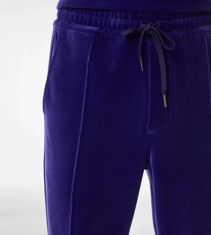 Pantalon de jogging en velours