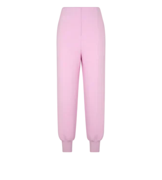 Pantalon de jogging sculptural en mélange de cachemire ultrafin