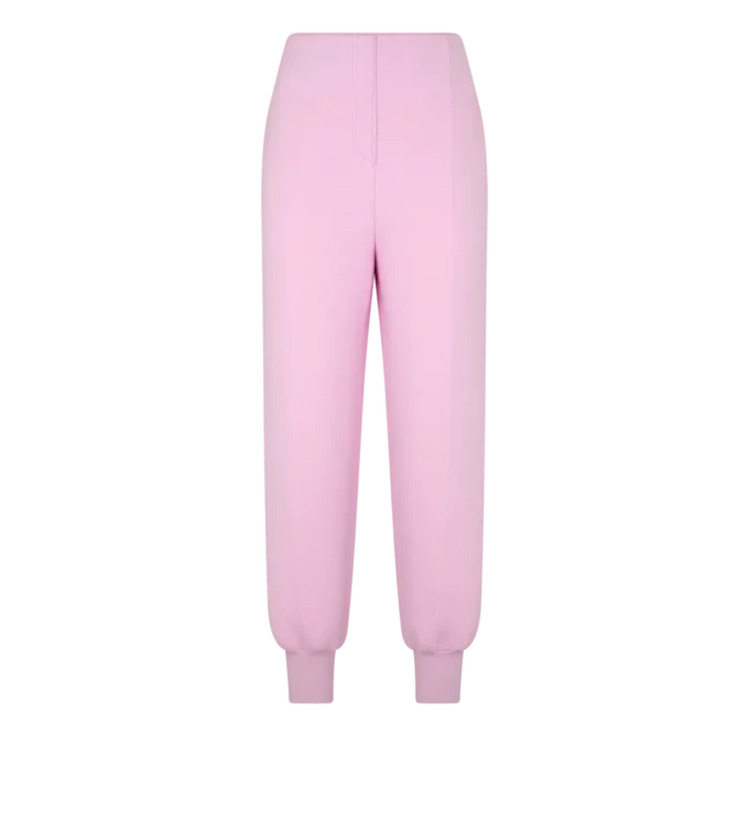 Pantalon de jogging sculptural en mélange de cachemire ultrafin Pantalon de jogging sculptural en mélange de cachemire ultrafin