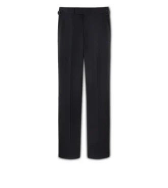 Pantalon de soirée O&rsquo;Connor en mohair noir