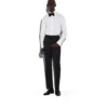 Pantalon de soirée O&rsquo;Connor en mohair noir