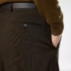 Pantalon à double pli en laine, cachemire et soie Pantalon à double pli en laine, cachemire et soie