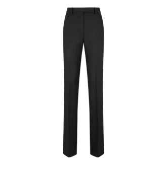 Pantalon droit ajusté à chevrons