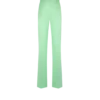 Pantalon droit ajusté en duchesse de coton et soie mélangés lavés Pantalon droit ajusté en duchesse de coton et soie mélangés lavés