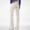 Pantalon droit ajusté en duchesse de coton et soie mélangés lavés Pantalon droit ajusté en duchesse de coton et soie mélangés lavés