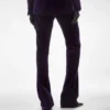 Pantalon droit ajusté en velours de coton Pantalon droit ajusté en velours de coton