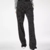 Pantalon droit ample à plis en laine et coton Barathea rayé Pantalon droit ample à plis en laine et coton Barathea rayé
