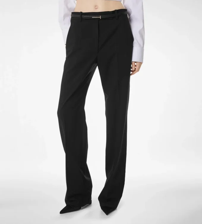 Pantalon droit décontracté Fresco Lana Pantalon droit décontracté Fresco Lana
