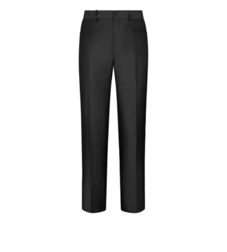 Pantalon Dyllan en twill de soie et mohair