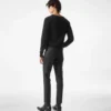 Pantalon Dyllan en twill de soie et mohair