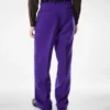 Pantalon en twill double fendable en cachemire Pantalon en twill double fendable en cachemire