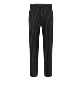 Pantalon à fines rayures