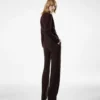 Pantalon large à double pli sur mesure