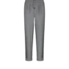 Pantalon léger en soie teinte dans la masse