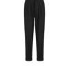 Pantalon léger en twill fluide de coton et soie