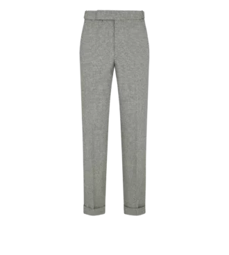 Pantalon à motif Birdseye négatif
