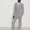 Pantalon à motif Birdseye négatif Pantalon à motif Birdseye négatif