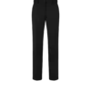 Pantalon officier en gabardine de laine élégante avec passepoil Pantalon officier en gabardine de laine élégante avec passepoil