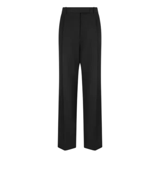 Pantalon plissé en laine élégante Pantalon plissé en laine élégante