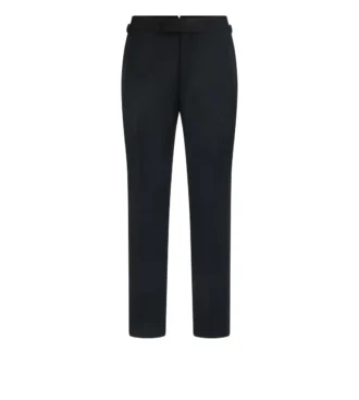Pantalon Shelton en laine mohair