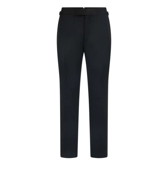 Pantalon Shelton en laine mohair