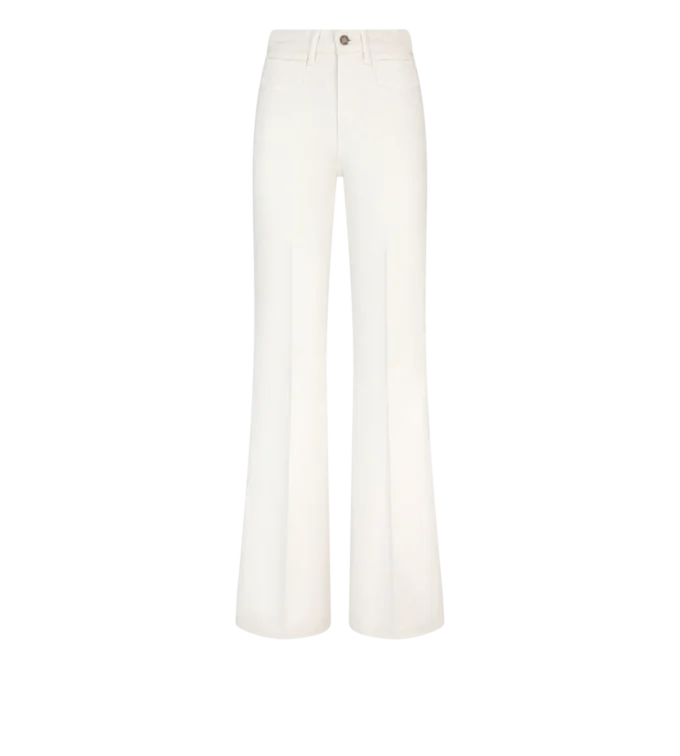Pantalon évasé en denim