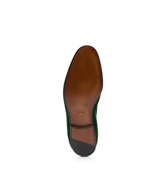 Pantoufles Steven en velours