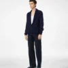 Pantoufles Steven en velours jacquard Pantoufles Steven en velours jacquard