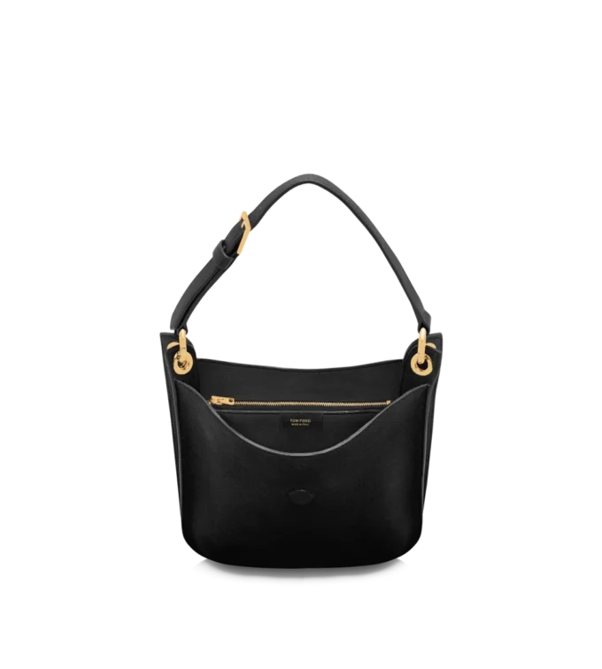 Petit sac à bandoulière Tara en cuir grainé Petit sac à bandoulière Tara en cuir grainé