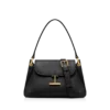 Petit sac à bandoulière Tara en cuir grainé naturel Petit sac à bandoulière Tara en cuir grainé naturel